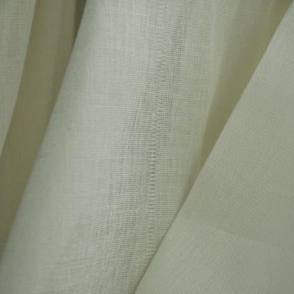 Sheer Cotton Curtains Etsy