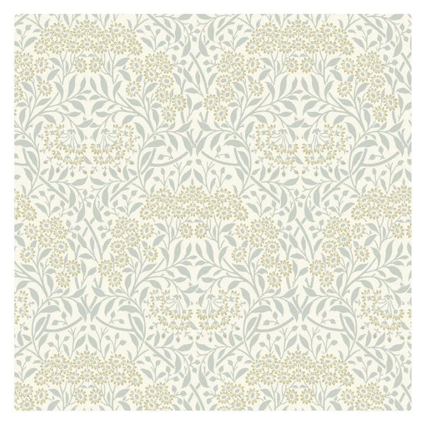 One Roman Shade - Made with "William Morris Michaelmas Daisy Ivory" Fabric by Freespirit Fabrics - Custom Made to Order Window Treatments.