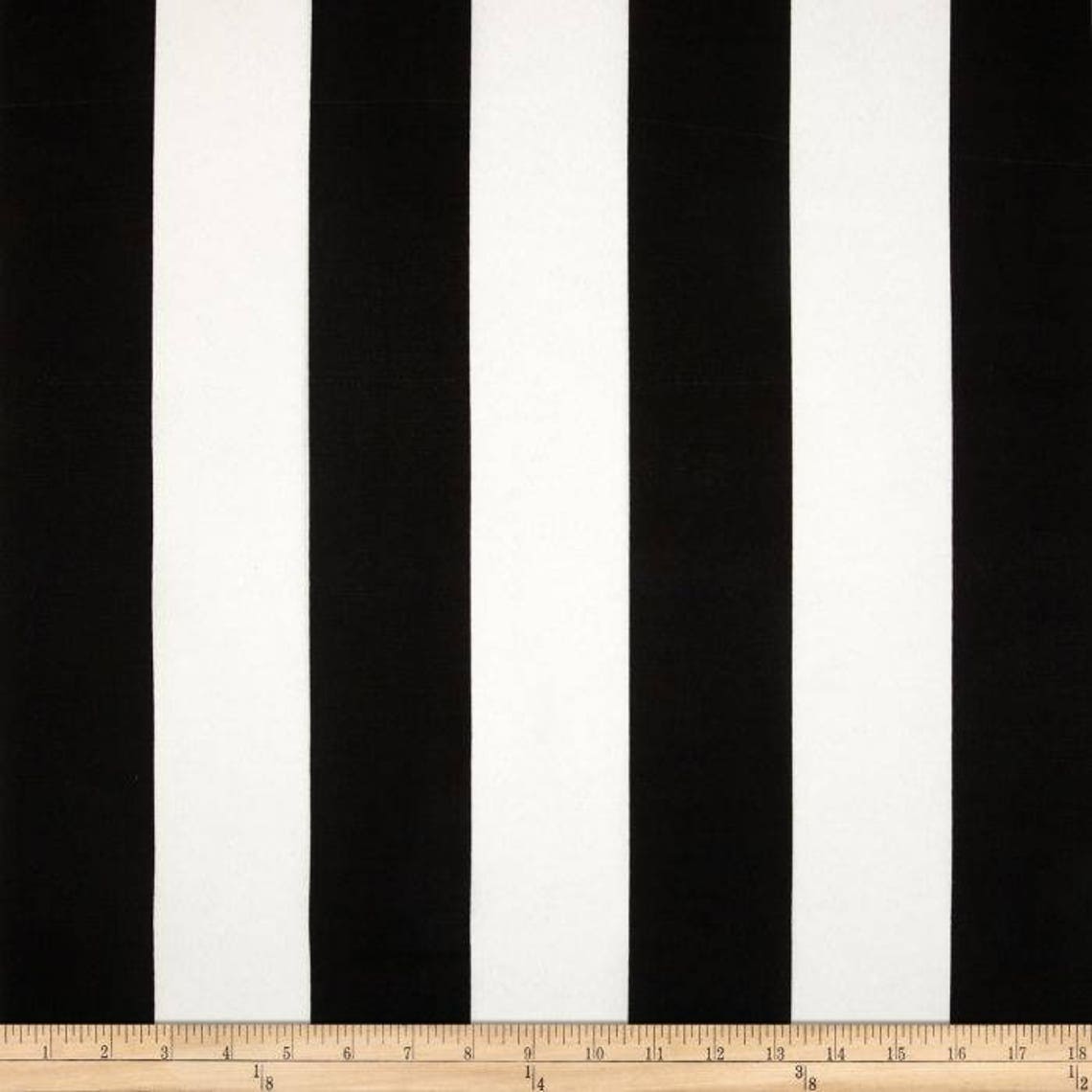 Premier Prints Vertical Stripe Black and White Decorative - Etsy