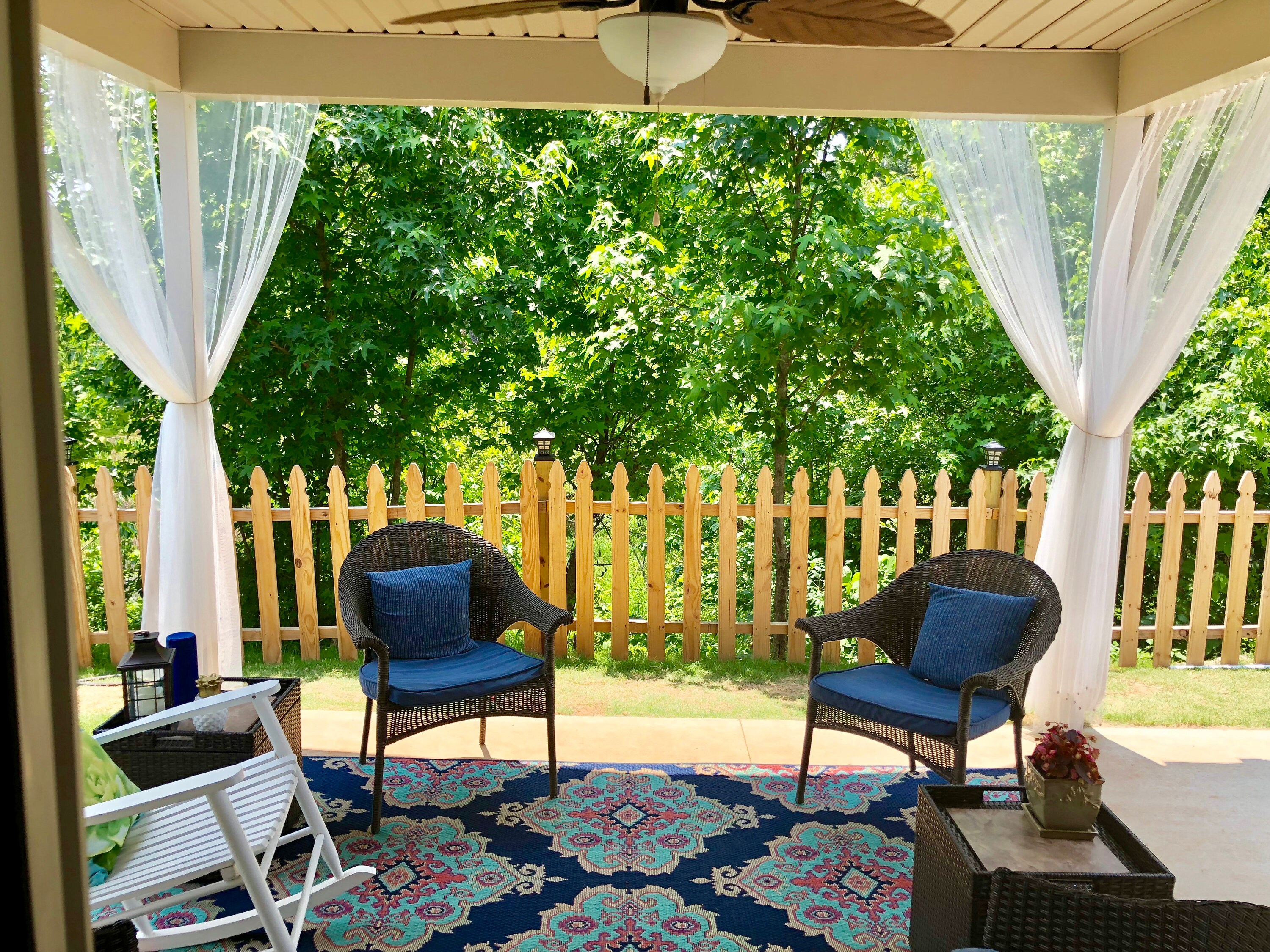 One White Mosquito Netting Curtain Panel 98 L X Etsy