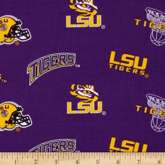 Shower Curtain Louisiana State University Lsu Decorative Etsy
