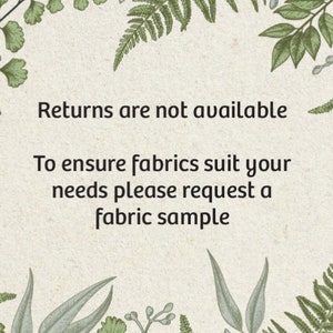 Fabric Sample/Swatch Request Includes 1 Sample Please specify fabric name with order image 3