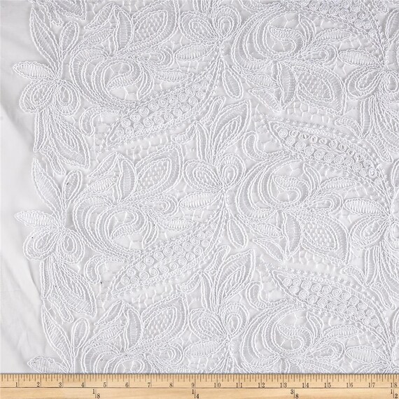 White Starlight Sheer Lace Curtain Custom Order One Panel Etsy