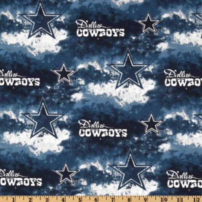 Dallas Cowboys One Custom Drapery Curtain Panel Football Etsy