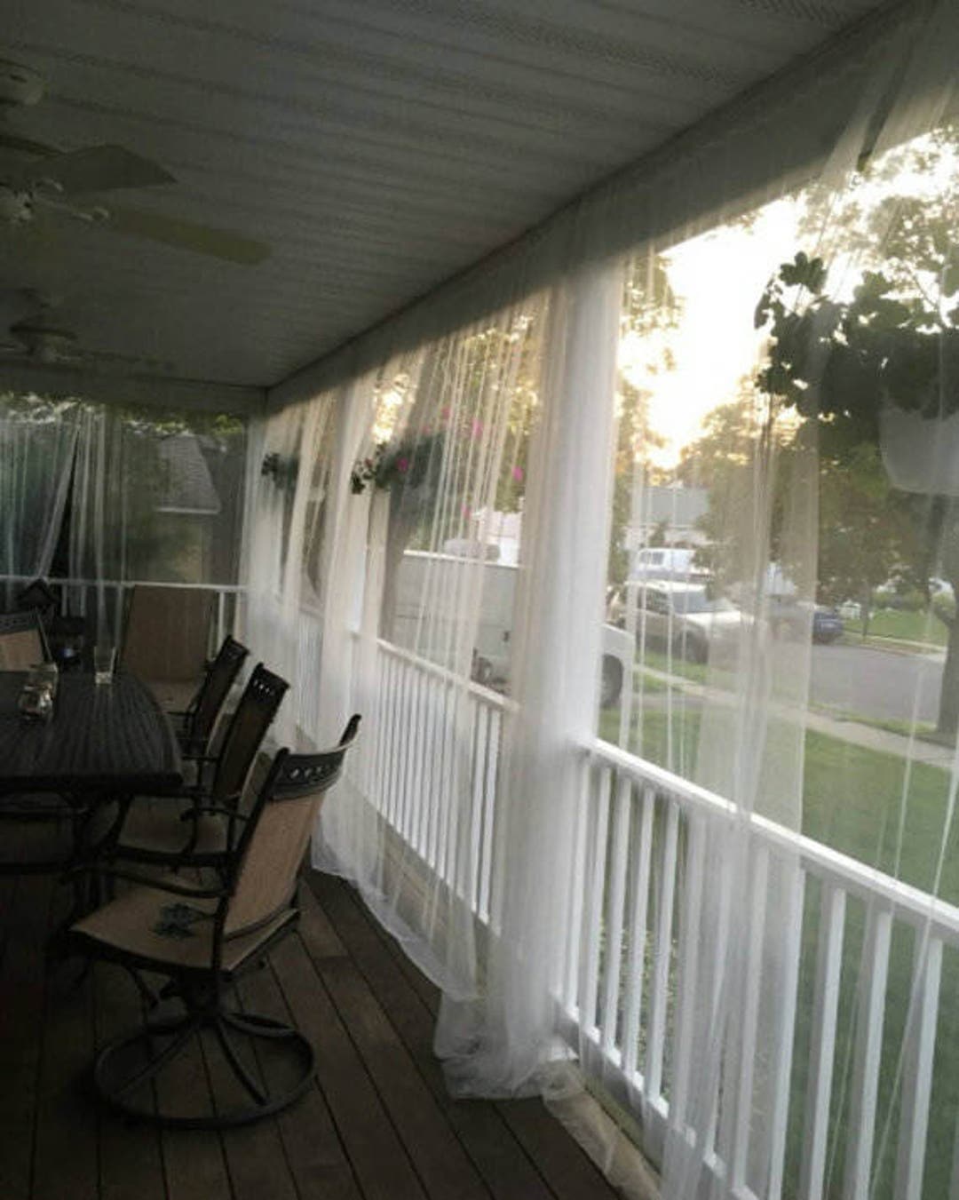 1 ensemble rideau en maille de moustiquaire de fenêtre bord - Temu Canada