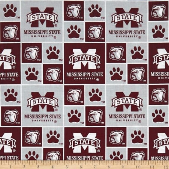 Shower Curtain Mississippi State Bulldogs Decorative On Hole Top Or Grommet Bachelor Dorm Man Cave Football