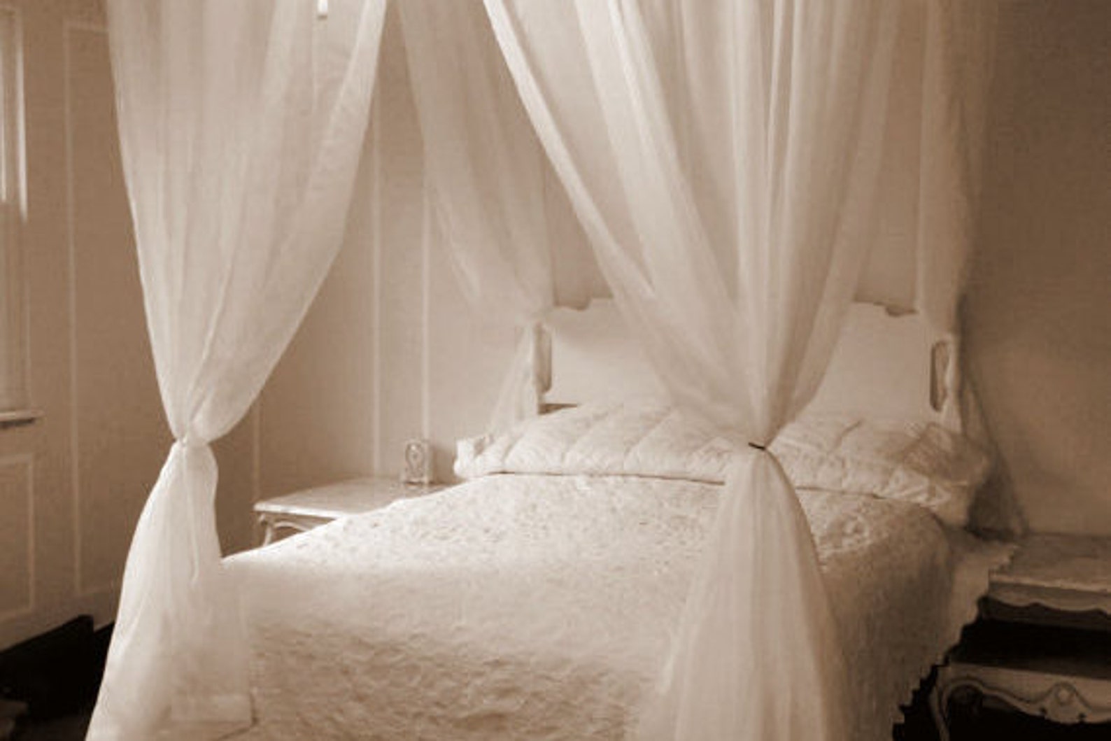 DIY Bed Canopy Kit Custom Ceiling Suspended Hanging Faux Etsy