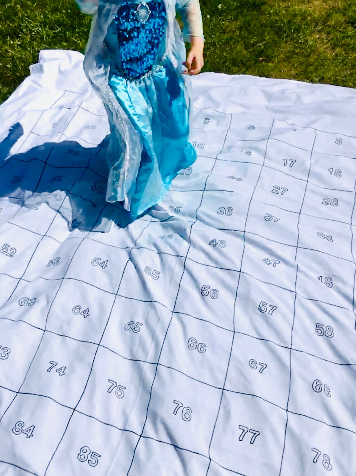 100 Square Frame Sheet - Etsy