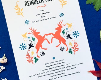 Eco friendly reindeer food | Homeschool