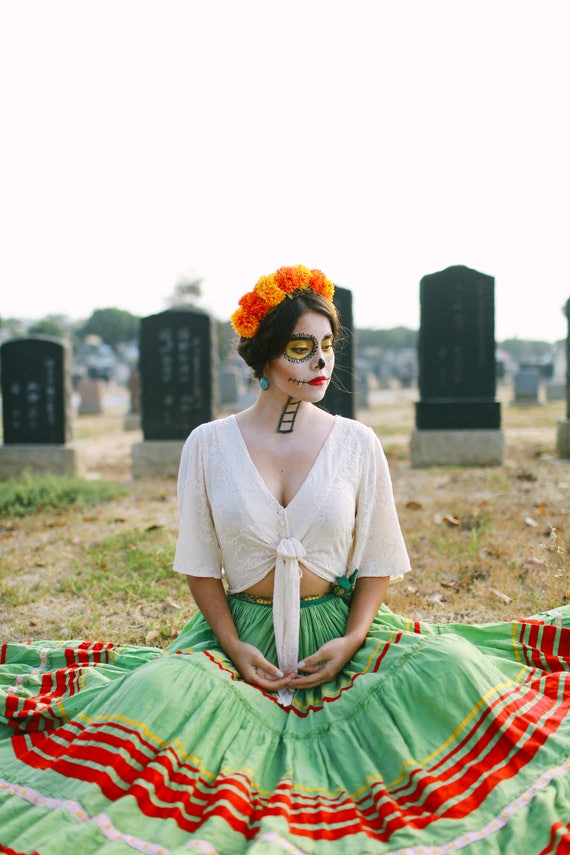 Marigold Flower Crown Etsy