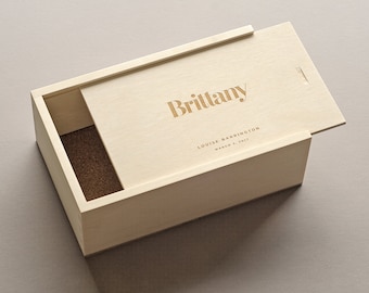 Personalized Keepsake Shoe Box - The Editor