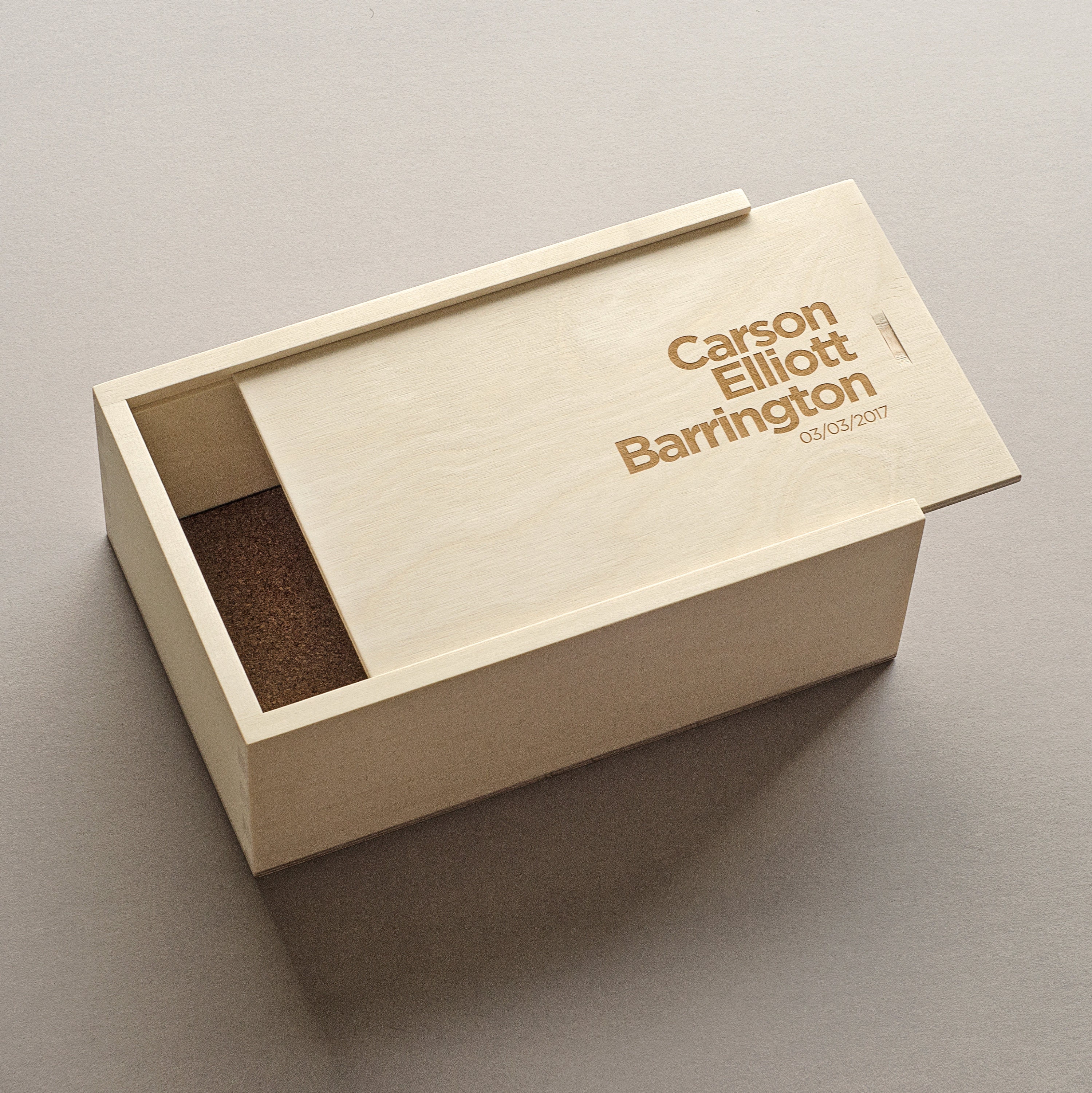 Personalized Keepsake Shoe Box - The Designer
