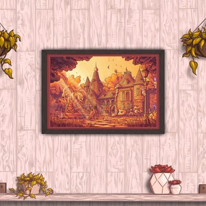 A Home for the Wayward and Lost Halloween Pumpkin Ghost Pokemon Anime Video Game Spooky Mimikyu Giratina Wall Decor Zorua Art Print Poster image 5