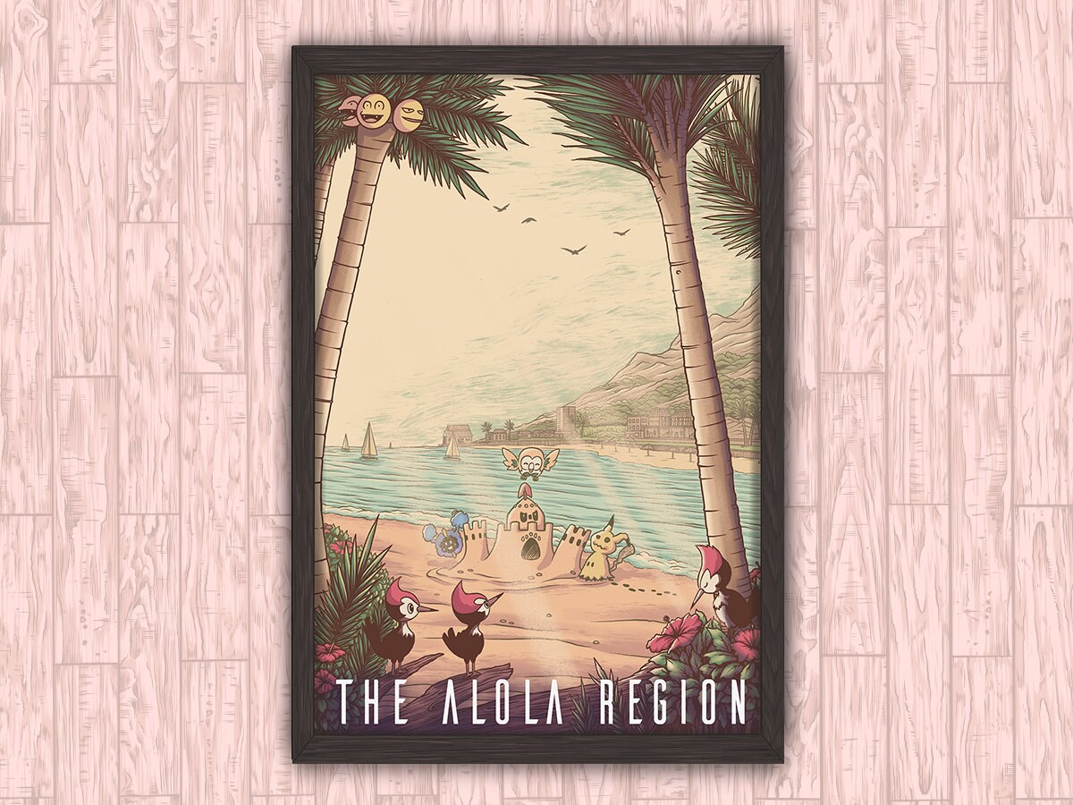 Poster Pokemon - Alola Partners  Wall Art, Gifts & Merchandise