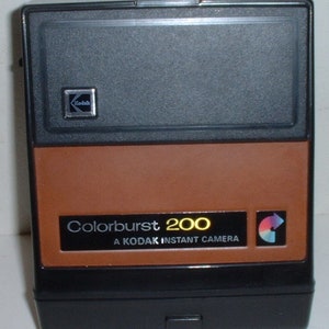 Kodak (TM) &quot;Colorburst 200&quot; instant camera circa 1978-1980