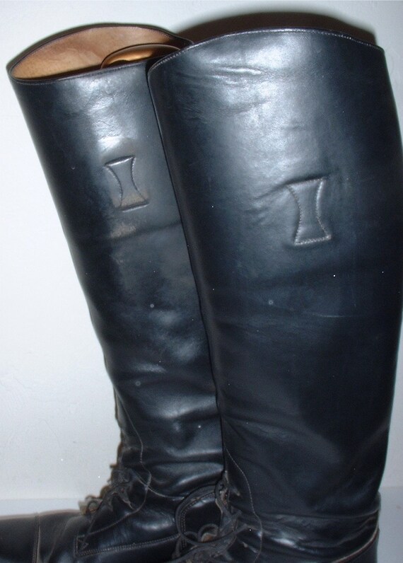 English Riding Boots: Int'l Boot Company size 9-1… - image 9