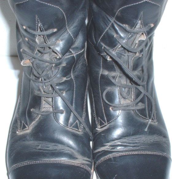 English Riding Boots: Int'l Boot Company size 9-1… - image 5