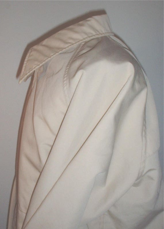 Sears Men's Store khaki-cream white windbreaker 4… - image 5