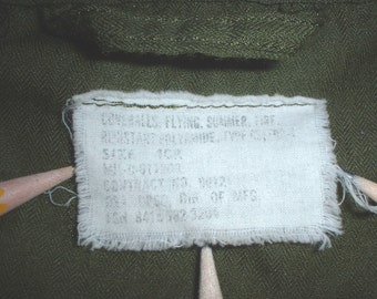 US Navy-Marine Corps Vietnam era flightsuit CS-FRP/1 size 40 Regular Coveralls, Flying, Summer Fire Resistant Polyamide
