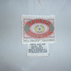 Banana Republic made in Taiwan vest size medium circa 1980s; NICE!