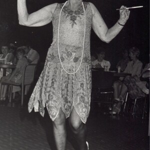 chanel flapper dress