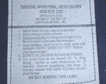 USCG Coast Guard Operational Duty trousers (BDU-style) Medium-Regular American Apparel 2000