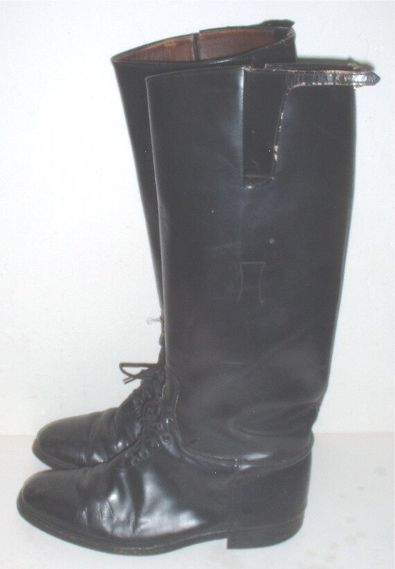 English Riding Boots: unknown maker size 10 D, mo… - image 7