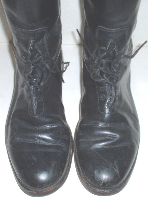 English Riding Boots: unknown maker size 10 D, mo… - image 2