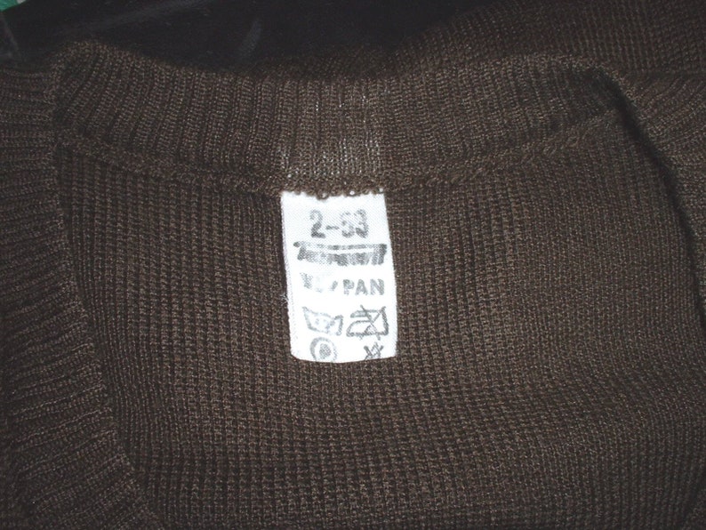 Czech Army Wool Sweater Dated 1953 1984 Size Medium - Etsy