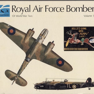 Hardcover book: &quot;Royal Air Force Bombers of WWII&quot;; Volume II, 1971, 68 pages