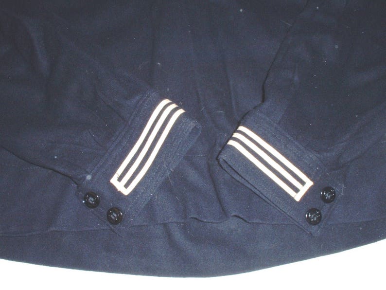 USN US Navy Winter Blue Undress Jumper Size 38 Long James Etsy