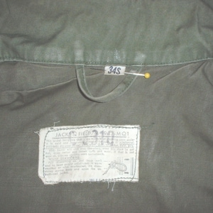 US Army M-1943 field jacket MQ-1 vfr-rated; NOT your average field jacket...