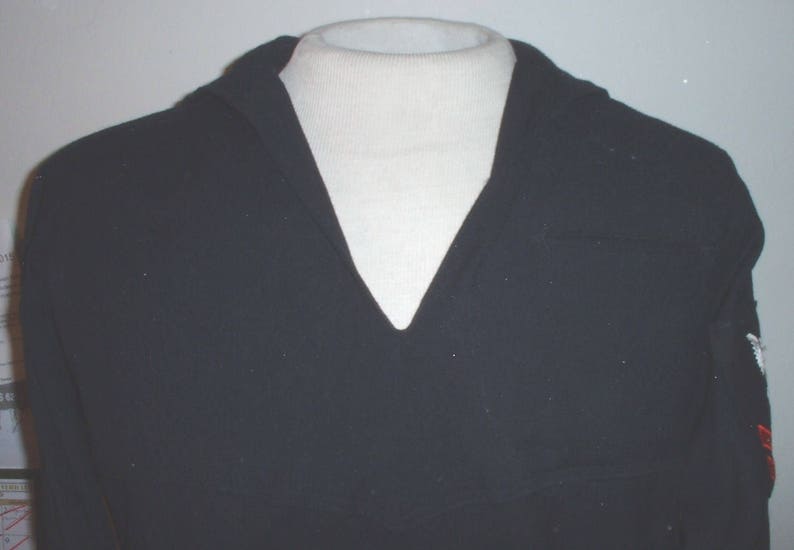 USN US Navy Winter Blue Undress Jumper Size 40 Regular 1969 Etsy