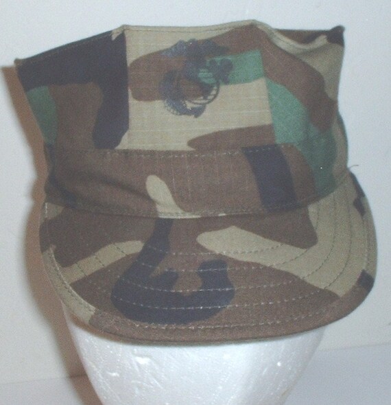USMC US Marine Corps Utility Cover cap Size Extraextra Etsy