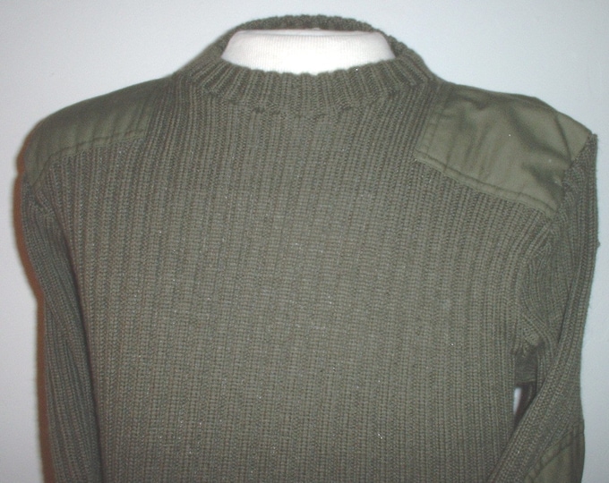USMC US Marine Corps wooly Pully 100 Wool Etsy