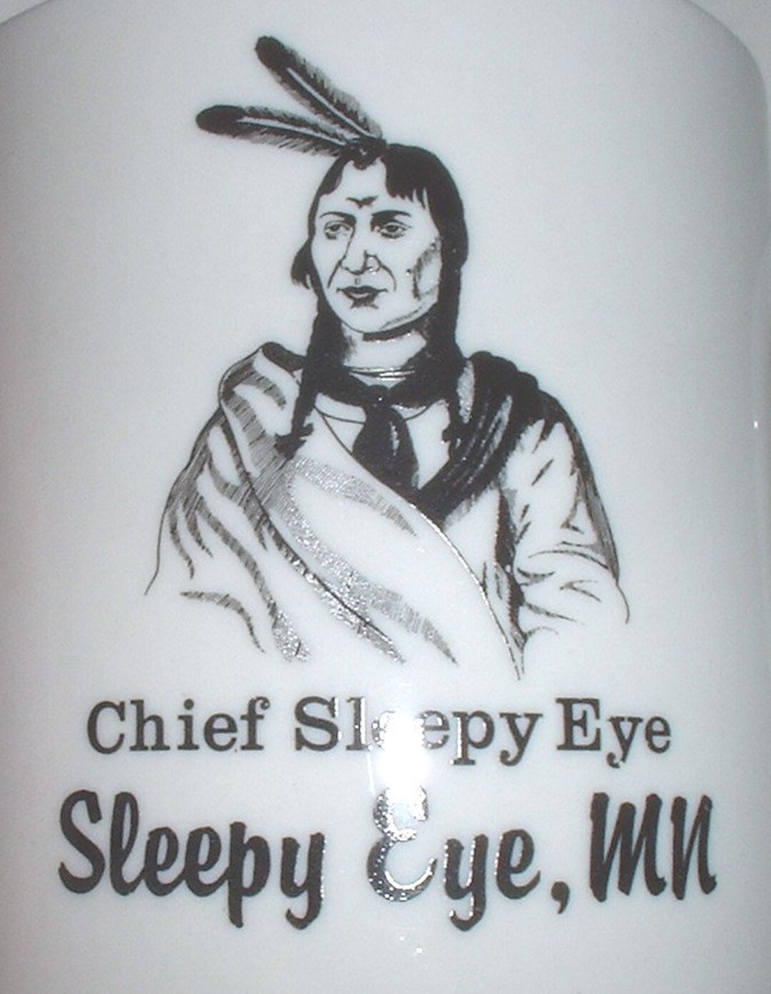 Chief Sleepy Eye Sleepy Eye Minnesota Ceramic Coffee Mug Etsy