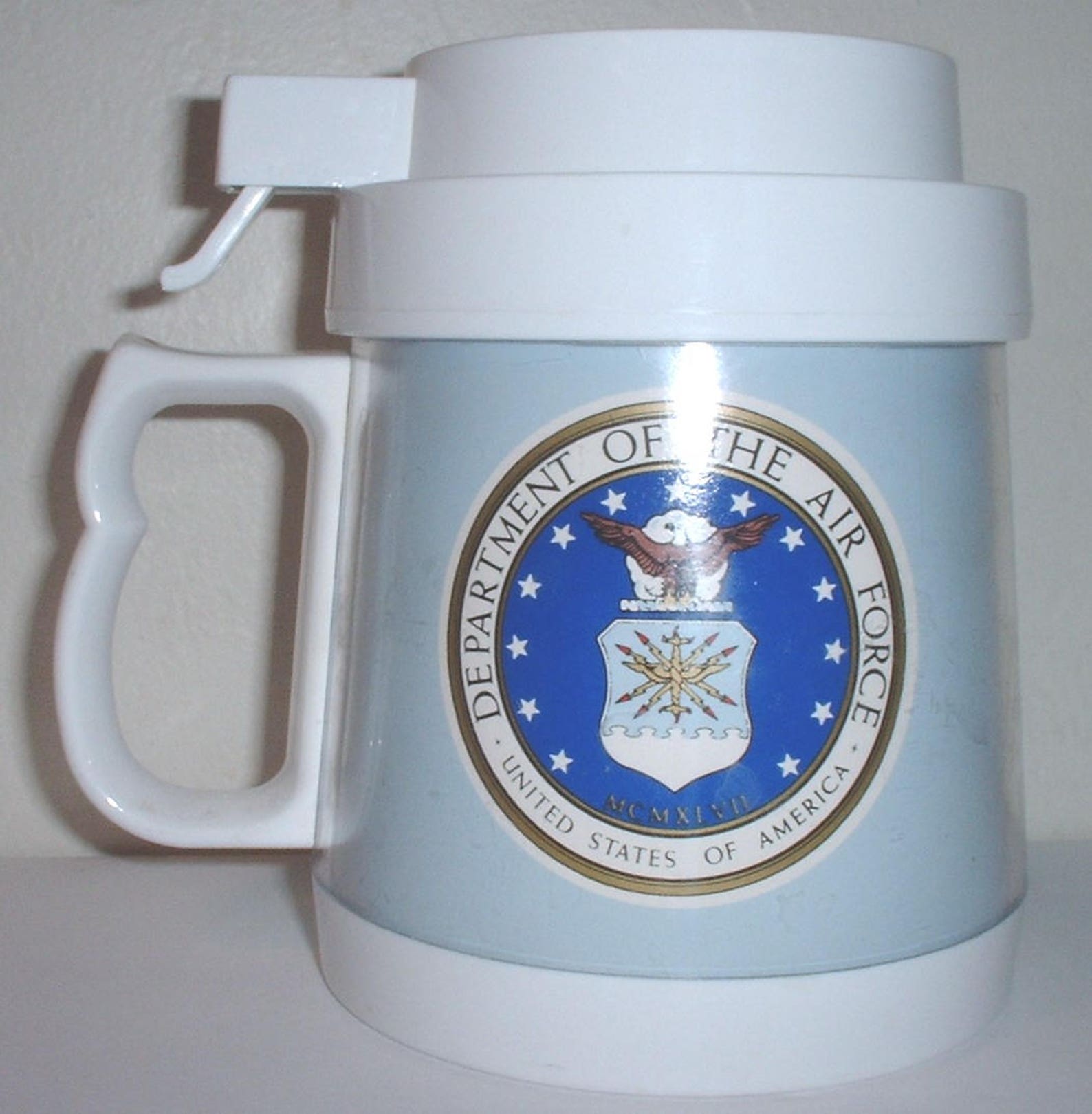 USAF US Air Force Plastic Travel Coffee Mug - Etsy