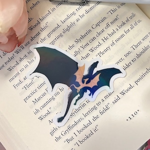 Fantasy Dragon Sticker Bookish Sticker Fantasy Reader Bookish Sticker Kindle Stickers Dragons