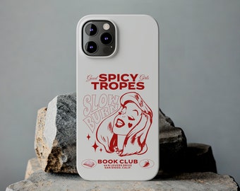 Spicy Romance Reader Book Club Iphone Case Bookish Phone Case Dark Romance Book Merch Reading Booktok Merch Book Literary Phone