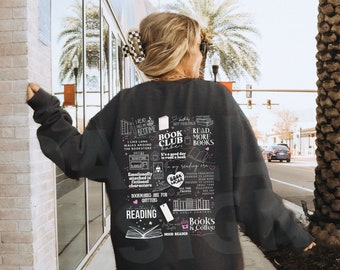 Pretty Hot Girls Read Books Sweatshirt Reading Sweatshirt Book Club Read More Books Book Readers Gift Book Lover Hoodie Romance Reader Shirt