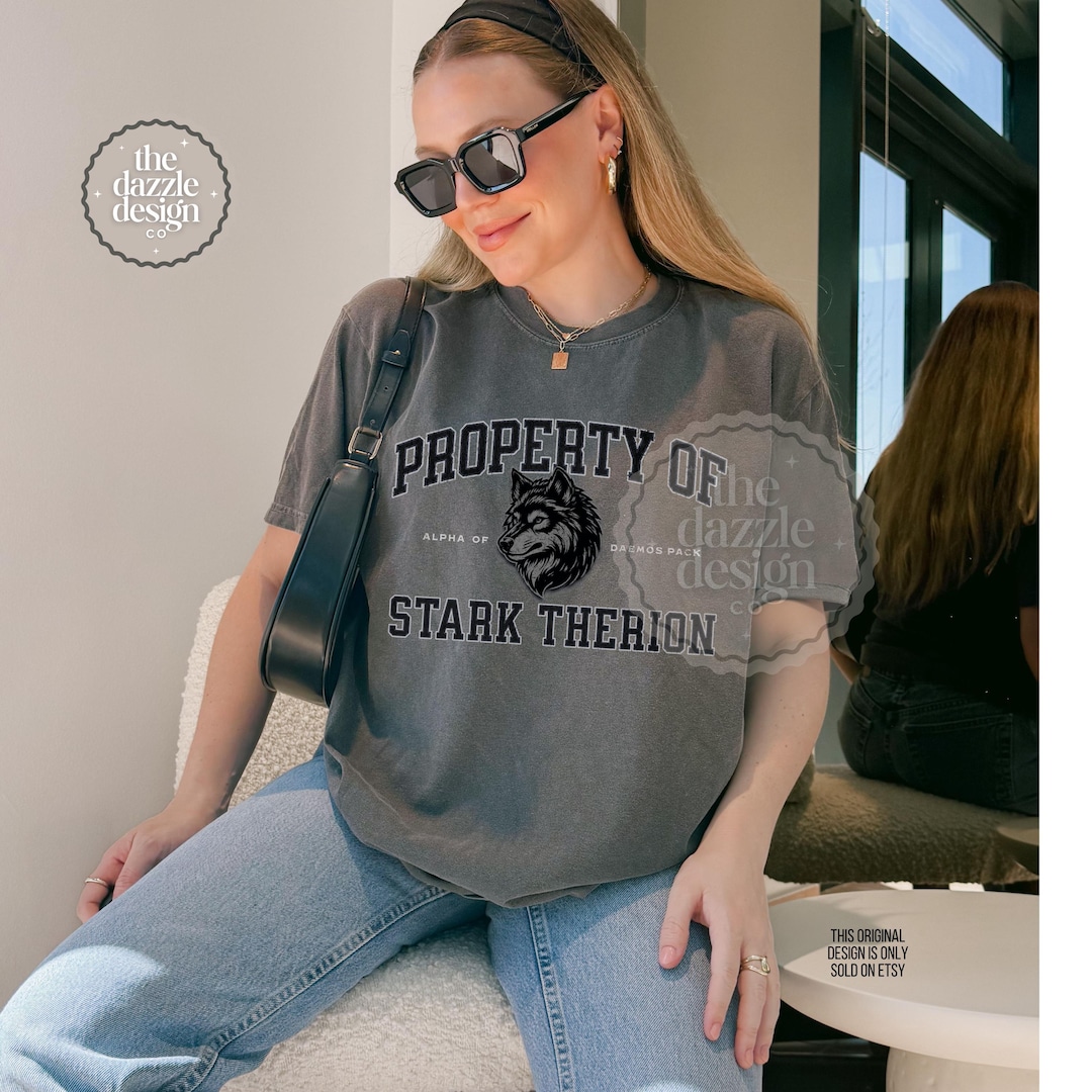 Direbound Book Inspired Shirt Stark Alpha Shirt Bookish Fantasy Shirt ...