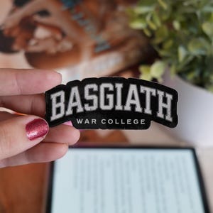 Fantasy War College Kindle Sticker Dragon Sticker Bookish Sticker Fantasy Reader Bookish Sticker Kindle Stickers Dragons