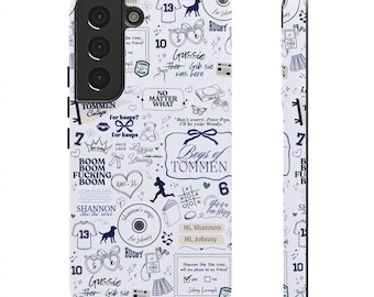 Boys of Tommen Phone Case, Samsung Tommen College Case Bookish Merch, Bookish Gift ,Tommen Bookish phone cases Coquette Rugby College