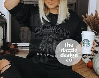 Officially Licensed Barrington Ritual Book Sweatshirt Grey Dark Romance Gift Sweater Novel Shantel The Sinner House of the Lords Bookish