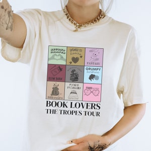 In My Bookish Era Shirt Book Tropes Book Lover Gift Taylor Comfort Colors Reading Tee Cute Bookish Reader Crewneck Gift Tour Tshirt