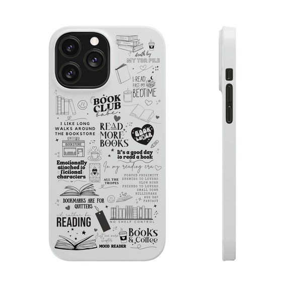 Bookish iPhone Case Book Lover Phone Case Reader Case Romance
