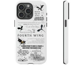 Fantasy Bookish iphone 15 pro max Case Bookish Phone Case Bookish Fantasy Reader Gift Case Dragon Iphone Case