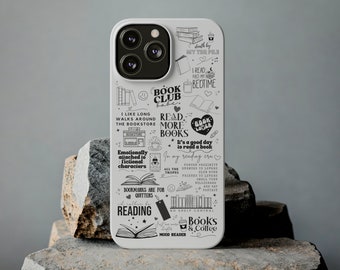 Bookish iphone Caso Amante del libro Caja del teléfono Lector Caso Romance Lector Caja del teléfono Regalo Bookish refranes camisa de la caja del teléfono