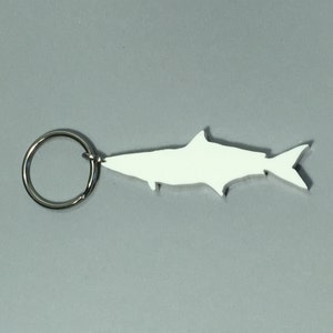 Cobia Fish Keychain – Handmade from Recycled Plastic – Eco Friendly Gift for Fishermen – Saltwater Fishing Accessory – Gift Box – Durable