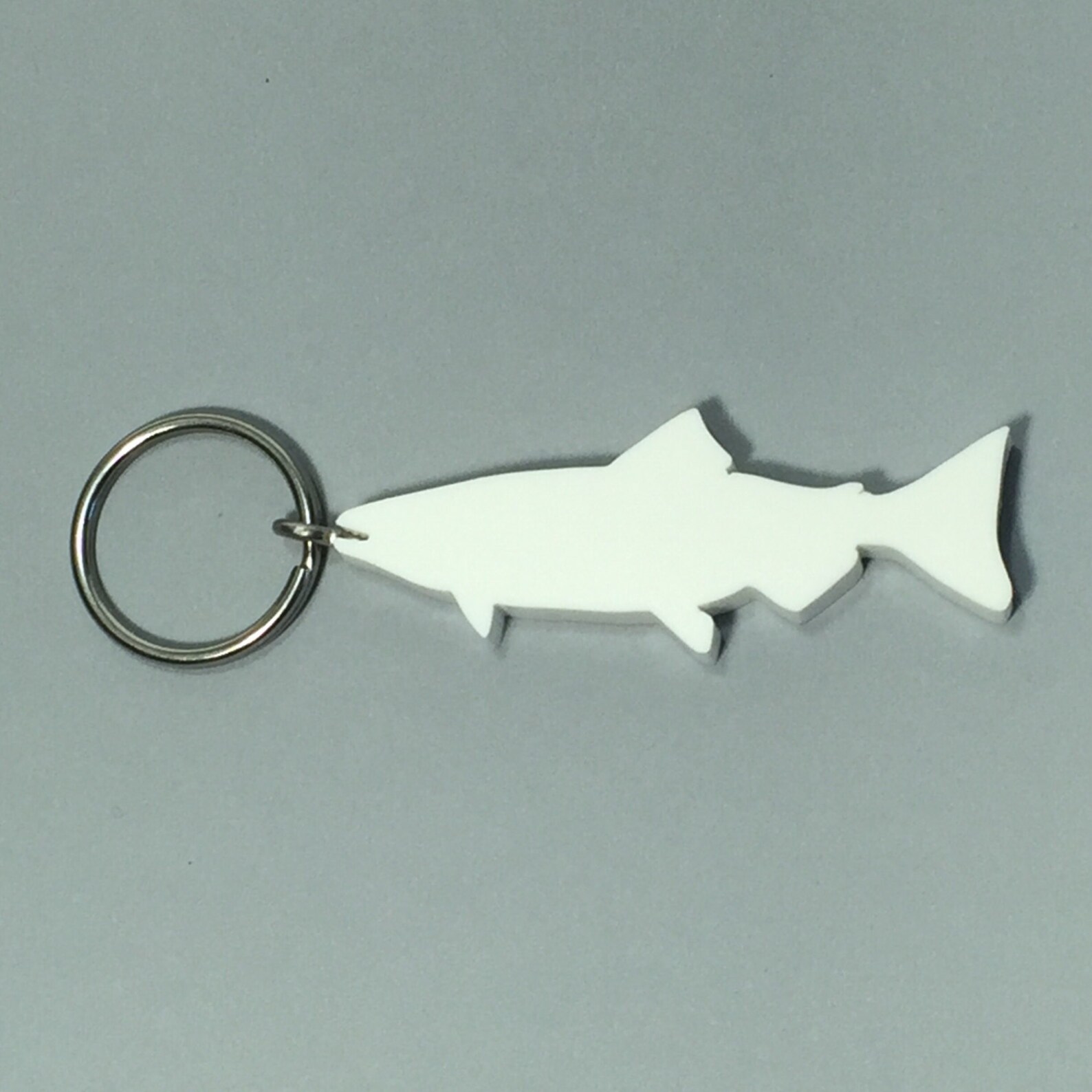 Porte-clés De Pêche North American Fishing Club - En Métal, Forme Poisson (basse) - Occasion En Très Bon état